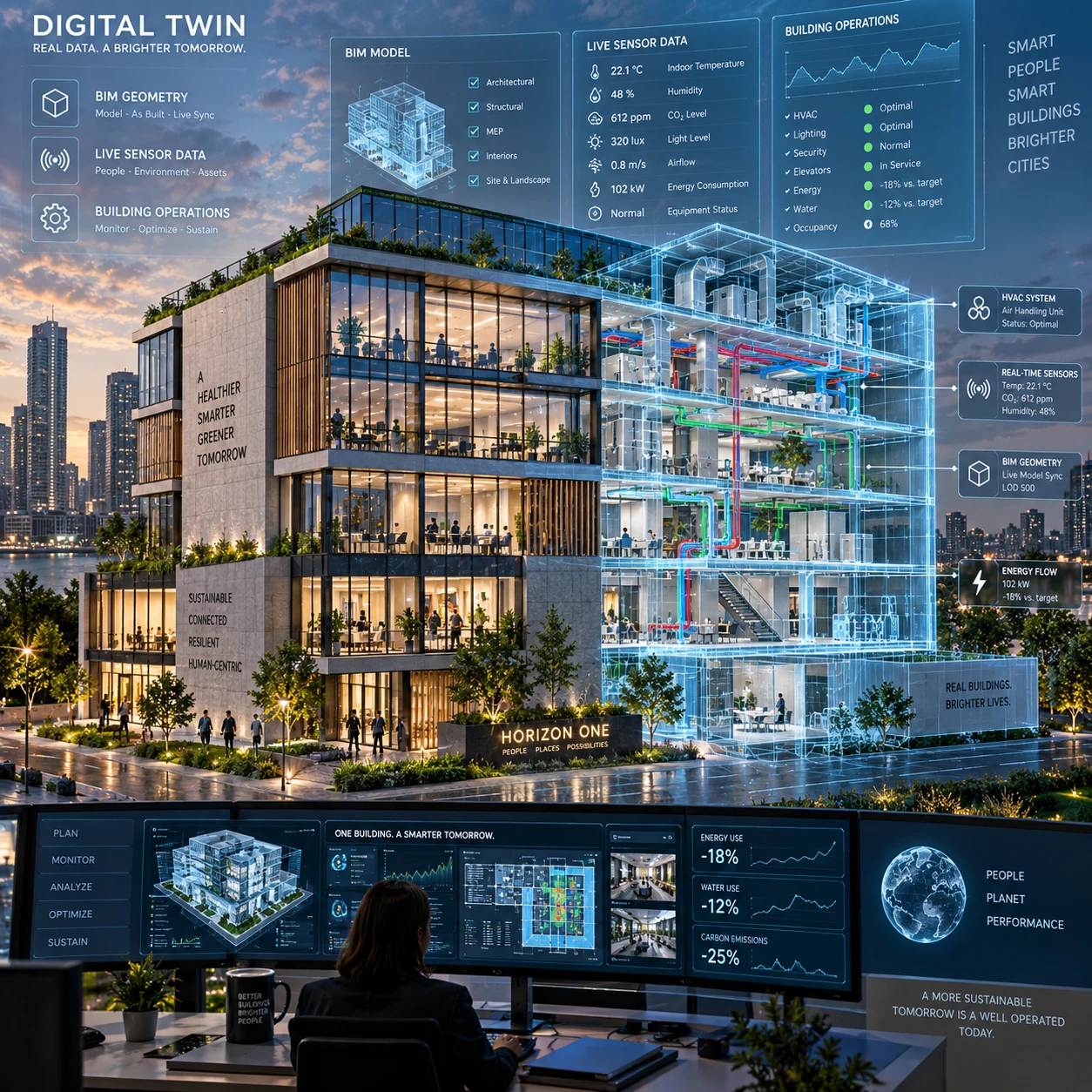 Digital Twin Technology: Creating Dynamic Models of Physical Spaces
